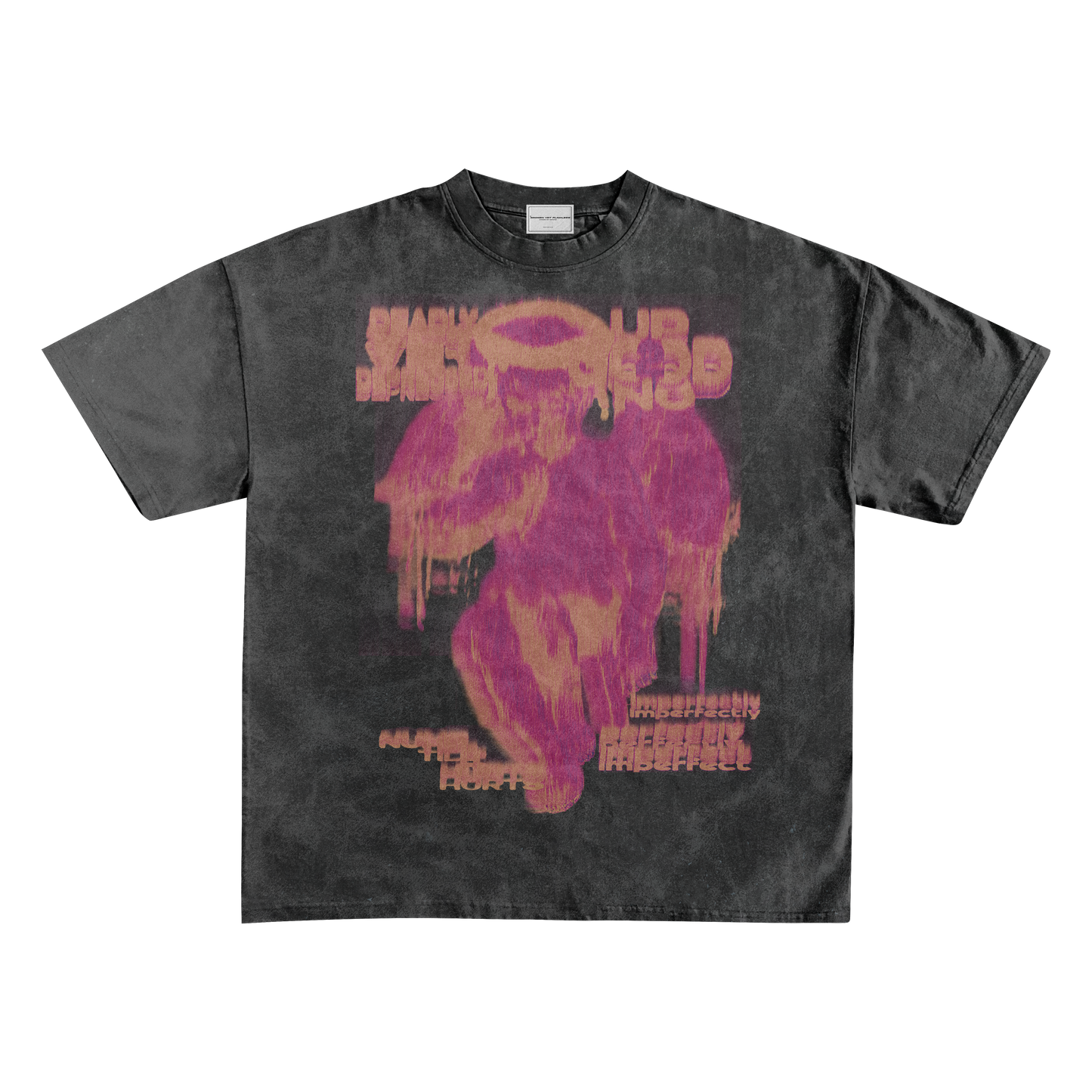UP2NOGOOD Reverse Dyed T-Shirt – (Bleached) - BROKEN YET FLAWLESS