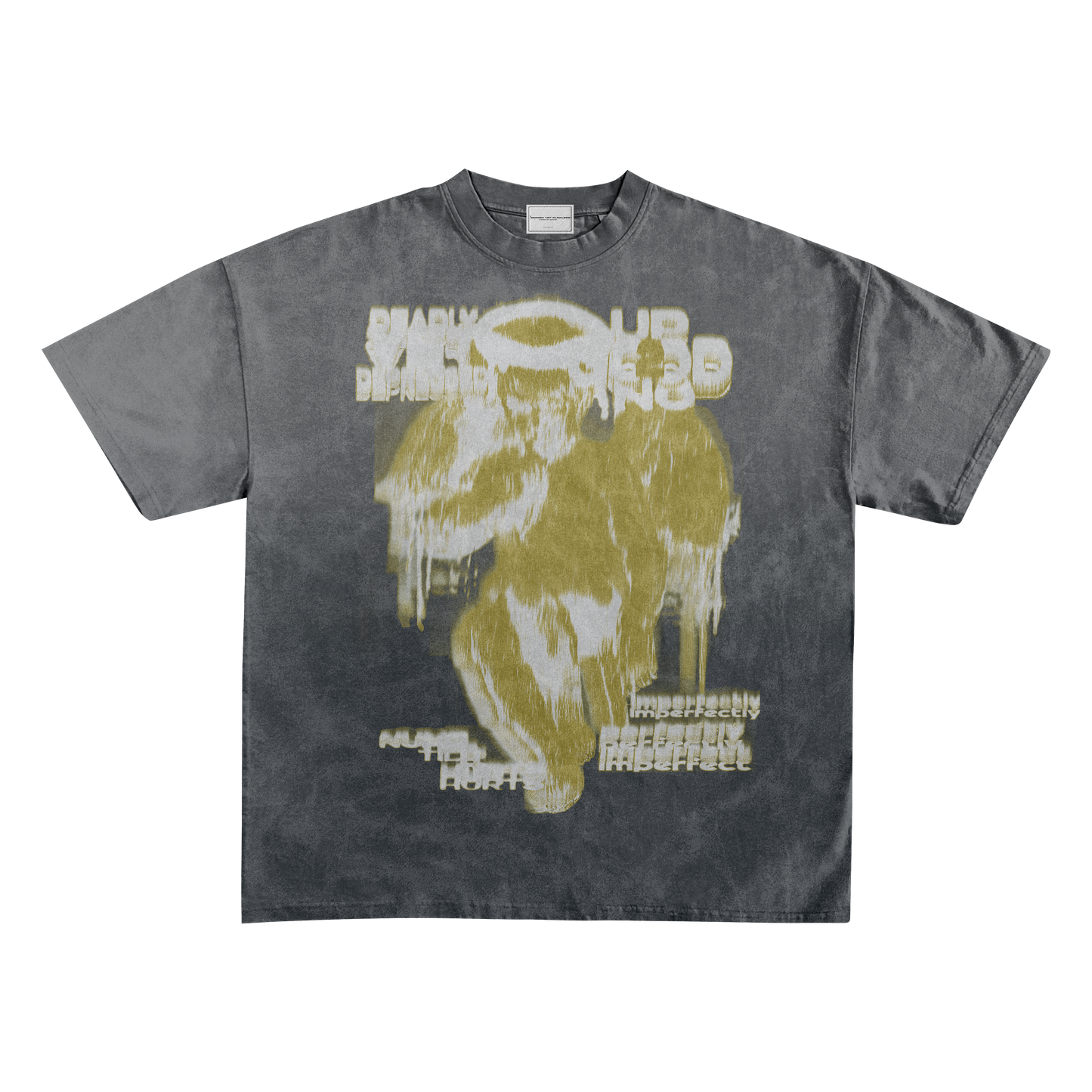 UP2NOGOOD Sunfade Edge Gradient T-Shirt – (Gold) - BROKEN YET FLAWLESS
