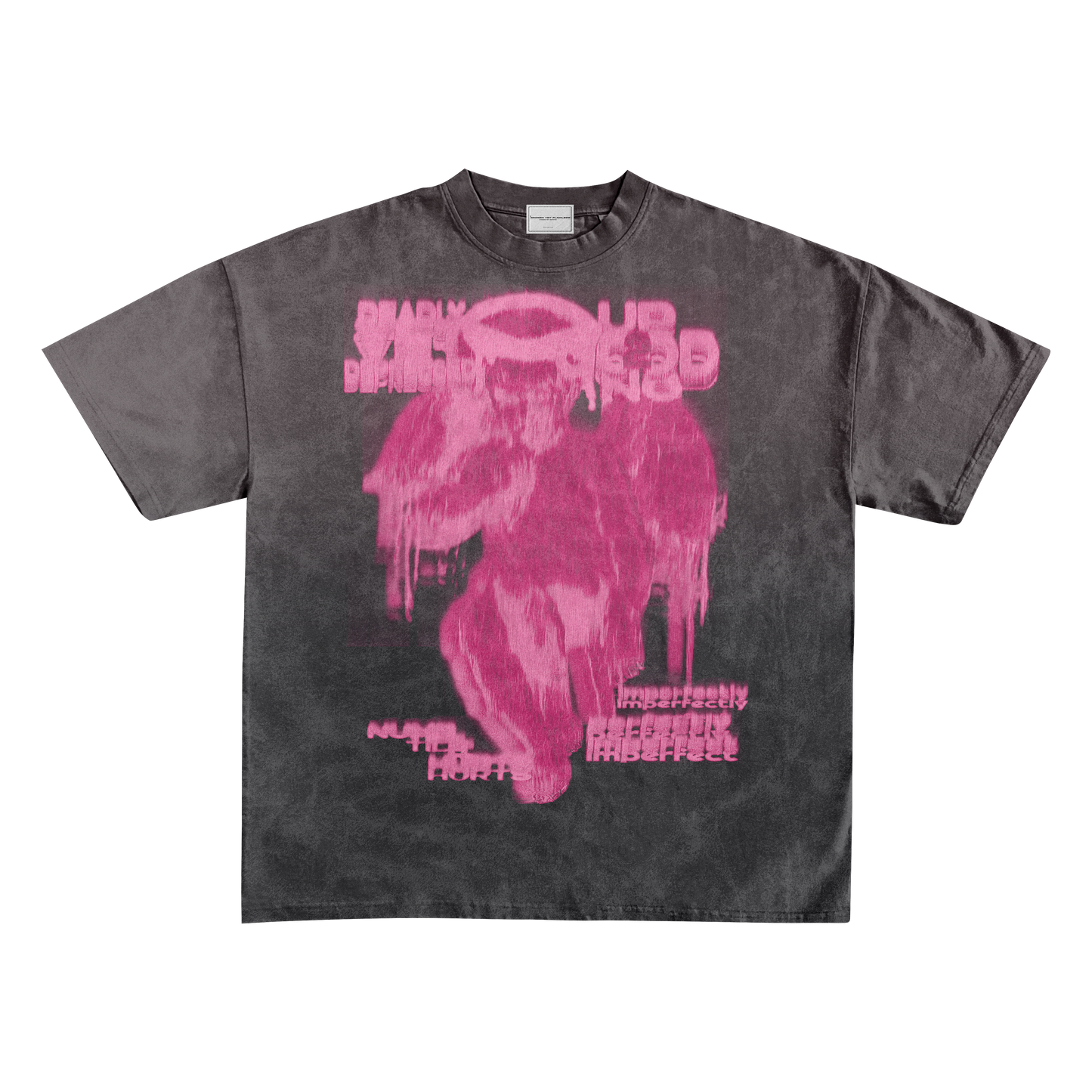 UP2NOGOOD Sunfade Edge Gradient T-Shirt – (Pink) - BROKEN YET FLAWLESS