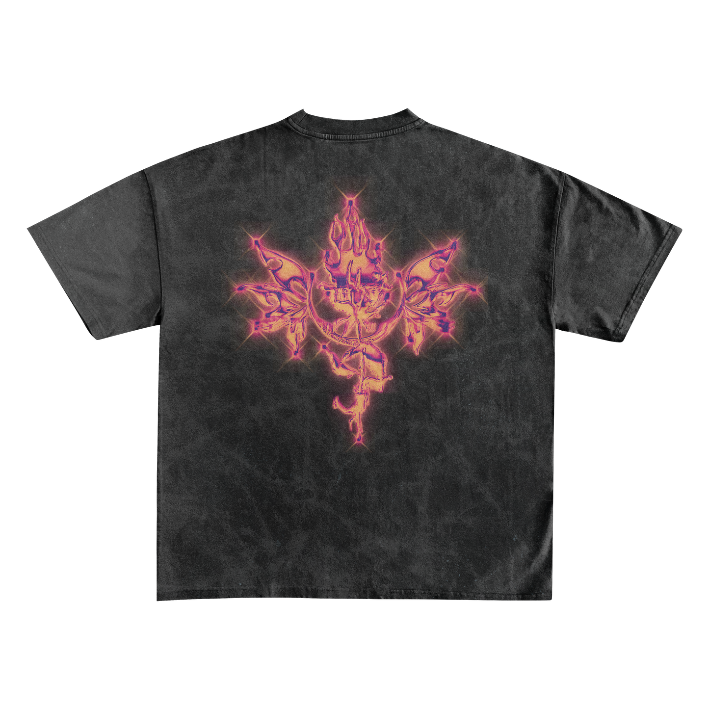 UP2NOGOOD Reverse Dyed T-Shirt – (Bleached) - BROKEN YET FLAWLESS