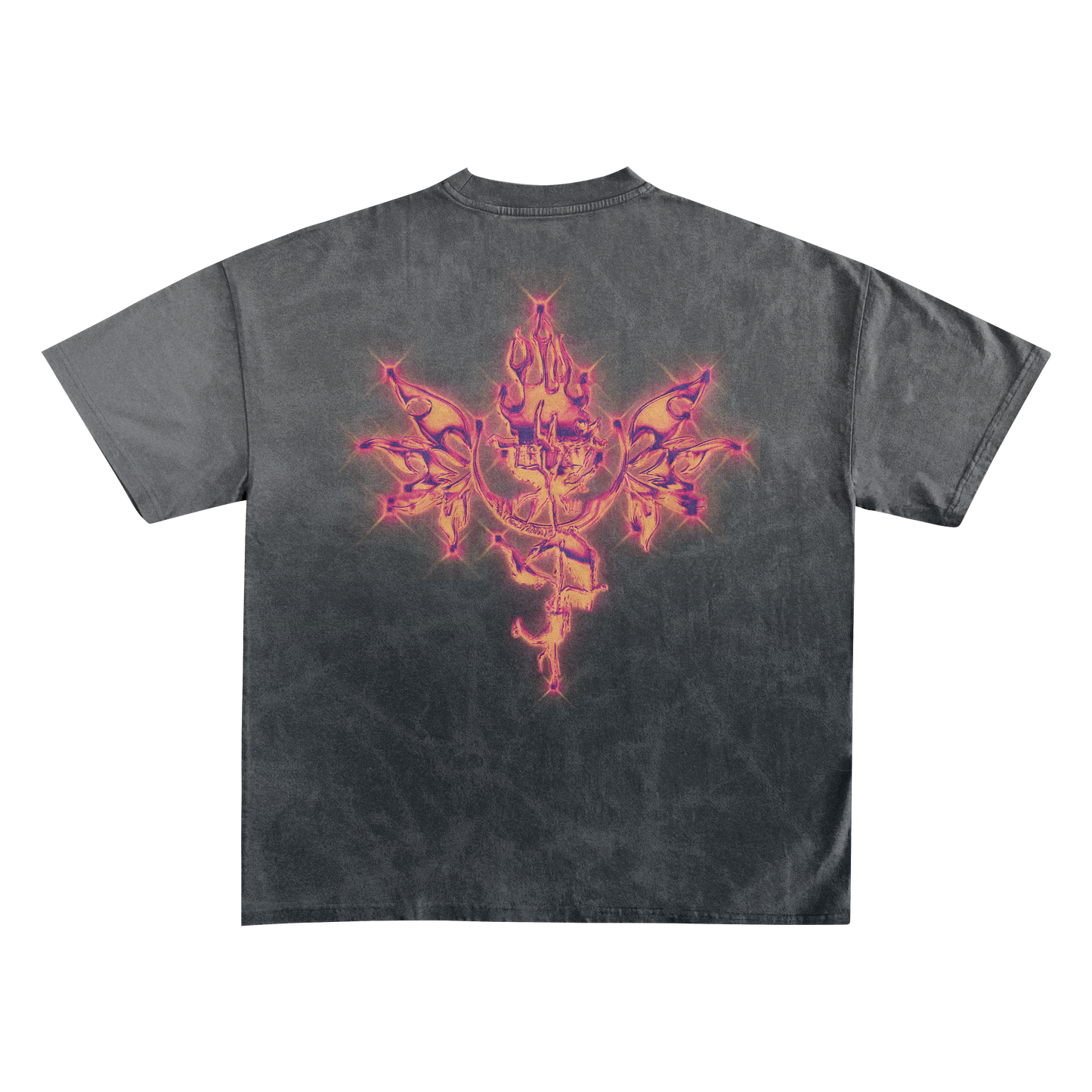 UP2NOGOOD Sunfade Edge Gradient T-Shirt – (Bleached) - BROKEN YET FLAWLESS