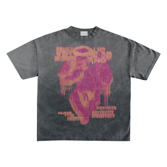 UP2NOGOOD Sunfade Edge Gradient T-Shirt – (Bleached) - BROKEN YET FLAWLESS